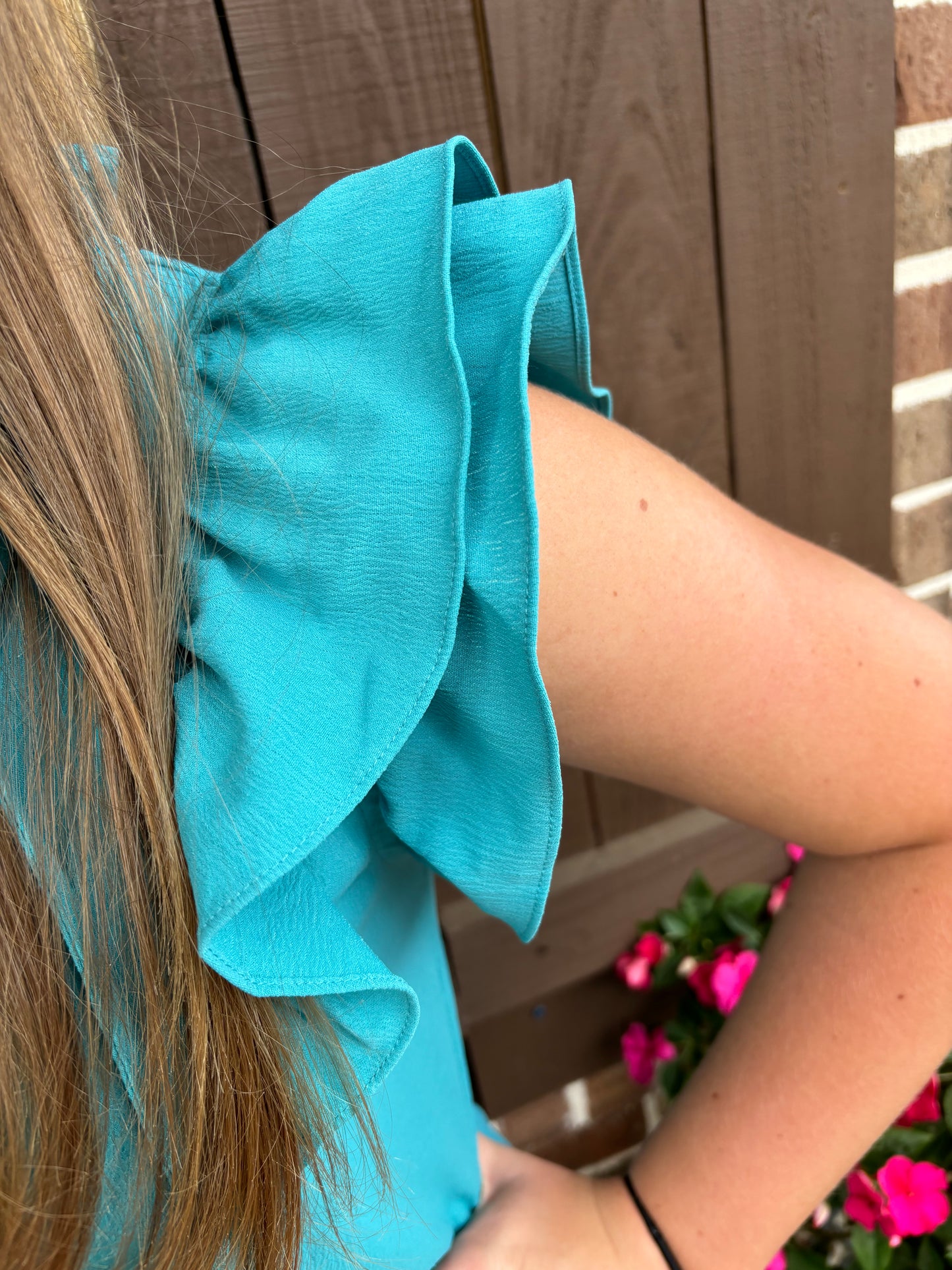 Teal Me More Dress