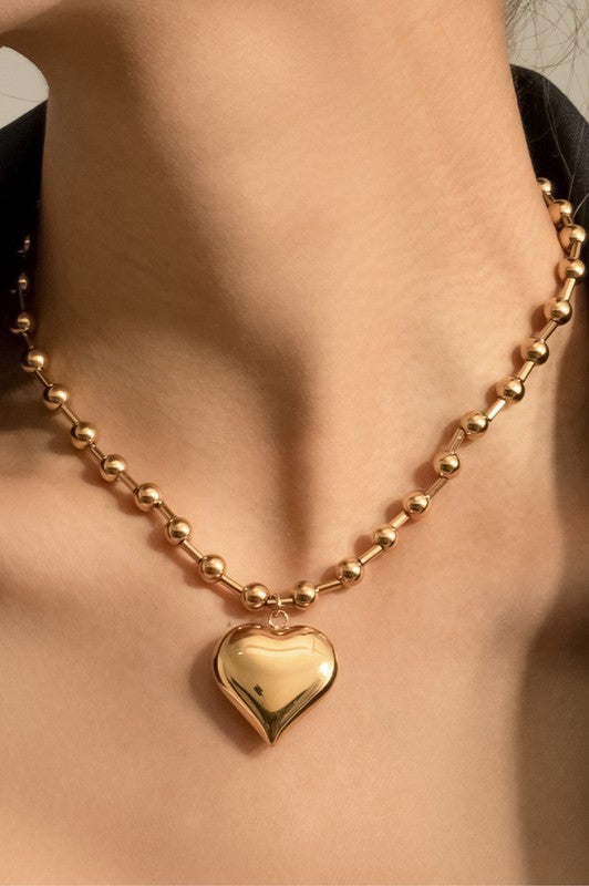 Heart of Gold Necklace
